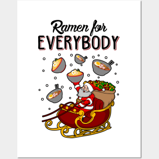 Ramen Ugly Christmas Sweater Posters and Art